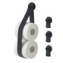 Coram Urban Spare Toilet Roll Holder - Black