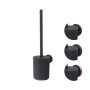 Coram Urban Toilet Brush & Holder - Black