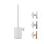 Coram Urban Toilet Brush & Holder - White