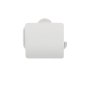 Coram Urban Toilet Roll Holder with Cover - White