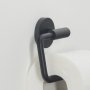 Coram Urban Toilet Roll Holder without Cover - Black