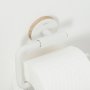 Coram Urban Toilet Roll Holder without Cover - White