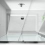 Roca Malta 1000 x 800mm Anti-Slip Shower Tray - White