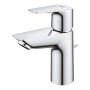 Grohe BauEdge Small Basin Mixer Tap with Pop-Up Waste - Chrome