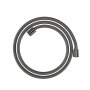 Hansgrohe Designflex Textile Shower Hose 160cm - Brushed Black Chrome