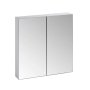 Tavistock Observe 600mm Double Door Mirrored Wall Cabinet - Gloss White