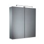 Tavistock Conduct 600mm Double Door Mirror Cabinet