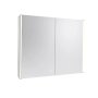 Tavistock Render 800mm Two Door Illuminated Bathroom Cabinet