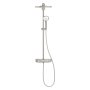 Grohe Euphoria SmartControl Duo Shower System 310 with Thermostat - Supersteel