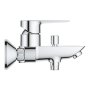 Grohe Bauedge Single-Lever Wall-Mounted Bath / Shower Mixer - Chrome