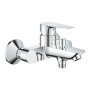 Grohe Bauedge Single-Lever Wall-Mounted Bath / Shower Mixer - Chrome