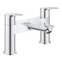 Grohe Bauedge Two-Handle Bath Filler - Chrome