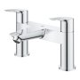 Grohe Bauedge Two-Handle Bath Filler - Chrome