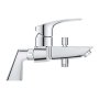 Grohe Eurosmart Deck Mounted Single-Lever Bath / Shower Mixer - Chrome