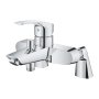 Grohe Eurosmart Deck Mounted Single-Lever Bath / Shower Mixer - Chrome