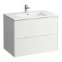 Laufen Pro S Laufen Pro S 800mm Vanity Unit with Two Drawers & Basin  - Matt White