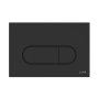 Vitra Loop Round Dual Flush Plate - Matt Black