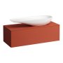 Laufen Alessi 1200mm Drawer Element with Right Cut-Out - Terracota