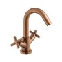 Vado Individual Elements Mono Basin Mixer - Brushed Bronze