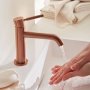 Vado Individual Origins Slimline Mono Basin Mixer - Brushed Bronze