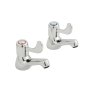 Vado Astra Basin Pillar Taps CD Valve 1/2