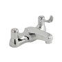 Vado Astra Deck Mounted Bath Filler CD Valve with Lever Handles - Chrome