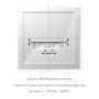 Kudos Connect 2 1600 x 900mm Rectangle Shower Tray