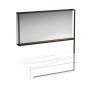 Laufen Alessi 1600mm Illuminated Mirror with Frame for Alessi Units - Havanna