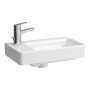 Laufen Pro S 470mm Cloakroom Vanity Unit with Open Left Hand Shelf - Matt White