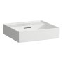 Kartell by Laufen 500mm SaphirKeramik Basin - Matt White