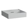 Kartell by Laufen 500mm SaphirKeramik Basin - Matt Grey