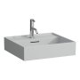 Kartell by Laufen 500mm SaphirKeramik Basin - Matt Grey