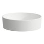 Kartell by Laufen 420mm SaphirKeramik Countertop Basin - Matt White