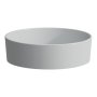 Kartell by Laufen 420mm SaphirKeramik Countertop Basin - Matt Grey