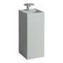 Kartell by Laufen 380mm SaphirKeramik Freestanding Basin - Matt Grey