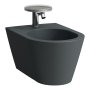 Kartell by Laufen Wall-Hung Bidet - Matt Graphite