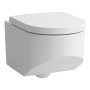 Laufen Sonar Rimless Wall-Hung Toilet - Matt White