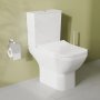 Vitra Integra Square Close Coupled Open Back Toilet