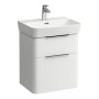 Laufen Moderna 500mm 2 Drawer Vanity Unit - Matt White