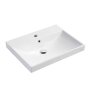 The White Space 600mm Basin - White