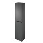 The White Space 1500 x 350mm Column Unit - Dark Grey