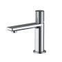 The White Space Knurled Mono Basin Mixer with Pop-Up Waste - Chrome