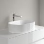 Villeroy & Boch Collaro 560mm Oval Countertop Basin without Overflow - White Alpin