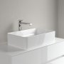 Villeroy & Boch Collaro 560mm Rectangular Countertop Basin without Overflow - White Alpin