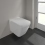 Villeroy & Boch Finion Square Rimless Wall-Hung Toilet - White Alpin