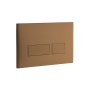 Abacus Trend 2 Flush Plate - Brushed Bronze