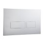 Abacus Trend 2 Flush Plate - Satin