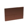 Abacus Edge Flush Plate - Bronze