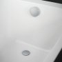 Geberit Standard Overflow Bath Filler with Turn Control Pop-Up Waste