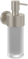 Villeroy & Boch Elements Tender Soap Dispenser - Matt Brushed Nickel